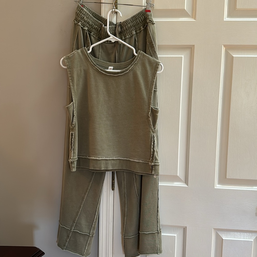 Anthropologie Lounge Set